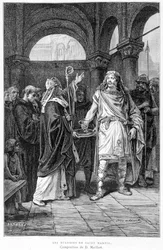 Os elogios de São Martinho - em "Les chroniceurs de l