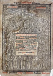 Lit. de Justiça no Parlamento de Toulouse em "De Tholosanorum Gestis", Nicolas Bertrand, Toulouse