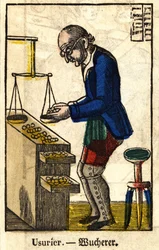 Mais nítido; Série sobre o comércio, imagem de Epinal do século XIX.