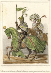 Luís II, dit le bon (1337 - 1410), duque de Bourbon (1356), conde de Clermont.