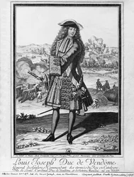 Louis Joseph de Bourbon, duque de Vendome, conhecido como o grande Vendome