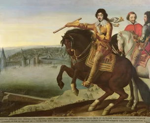 Louis XIII no cerco de La Rochelle