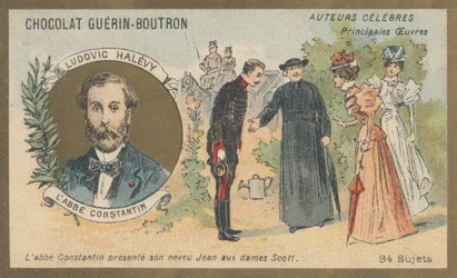 Ludovic Halevy (1834-1908), dramaturgo, libretista de operetas e óperas, e romancista francês, autor de "L