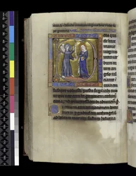 MS 300 f.274v, Coleta, sermões e lições para a Anunciação, do Saltério e Horas de Isabel da França, Paris, c.1265-70