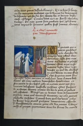 MS Hunter 252 036v Página da Hundred News News, c.1461-62