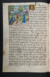 MS Hunter 252 051v Página da Hundred News News, c.1461-62