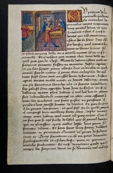 MS Hunter 252 Página de 155 páginas da notícia de cem notícias, c.1461-62
