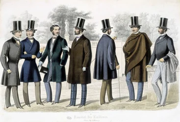 Modelos masculinos, "Diário de alfaiates".