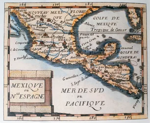 Mapa do México ou da Nova Espanha, 1625