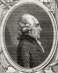 Marc-Guillaume Alexis Vadier, de "História da Revolução Francesa" por Louis Blanc (1811-82)