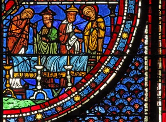 Janela de Maria Madalena: Maria na morte de Lázaro (w46)