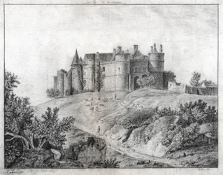 Castelo de Montargis. (desenho