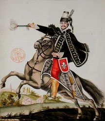 Sra. 2848 Hussar, do Regimento Esterhazy