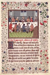 Ms 370 fol.184 A Última Ceia