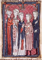 Ms 372 fol.141 An Engagement, de Decrets de Gratien
