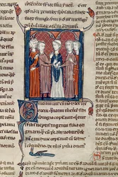 Ms 372 fol.168 A Cena do Casamento, de Decrets de Gratien
