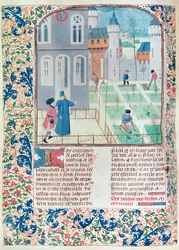 Ms 5064 f.151v O Jardim, ilustração de Le Livre des Prouffitz Champestres por Pietro de Crescenzi (1230-132021)