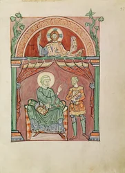 Ms 72 fol. 97 São disputando com Felician