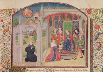 927 Fol.1 Apresentação da Ética ao Rei pelo tradutor, de Ética, Política e Economia, por Aristóteles (384-322 aC)