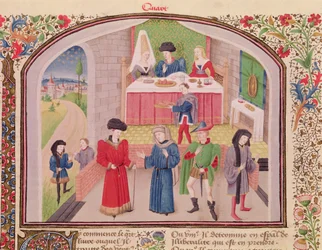 927 Fol.52v Prodigalidade, Liberalidade e Ganância, de Ética, Política e Economia por Aristóteles (384-322 aC)