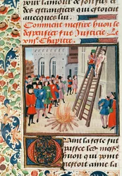Pe. 2643 fol.11 Execução de Hugh Despenser, de Froissarts Chronicle