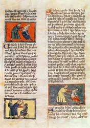 Ms H 89 fol.17r Cirurgia, de uma edição do &39;Livro de Cirurgia&39; por Rogier de Salerne