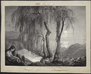 Napoleão Bonaparte visitando seu túmulo em Santa Helena