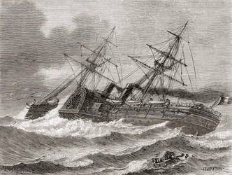 Napoleão III, de The Wonders of Science, pub.1870.