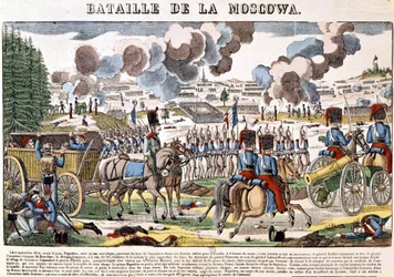 Napoleão I na Batalha de Moskova