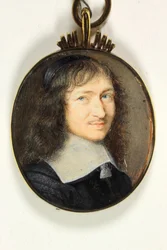 Nicolas Fouquet, Visconde de Melun e Vaux, Marquês de Belle-Isle (esmalte)