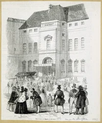 Abertura do Musee Royal (Musee du Louvre), 15 de março