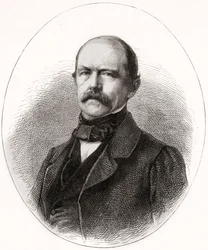 Otto Eduard Leopold, Príncipe de Bismarck, Duque de Lauenburg, de LUnivers Illustré, 1866