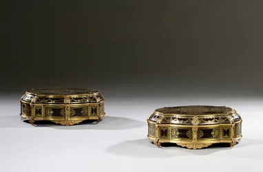 Par de caixões Luís XIV, c.1700-15