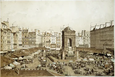 Paris, o Marché e a Fonte dos Inocentes