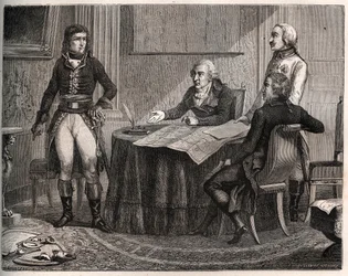 Paz de Campoformio entre a Áustria e a França: Negociações entre o Conde Cobenzl e Napoleão Bonaparte