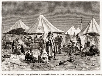 Peregrinação de Penitência aos Lugares Santos de 25 de Abril a 8 de Junho de 1882 (gravura)