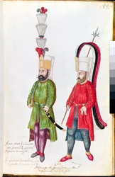 Janízios persas, 1513 (wc no papel)