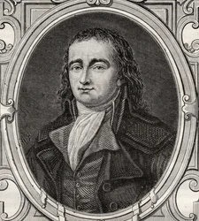 Pierre Gaspard Chaumette (1763-94) de "História da Revolução Francesa" por Louis Blanc (1811-82)