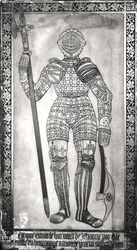 Placa representando a armadura de Joana d&39;Arc (1412-31)