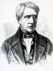 Retrato de Antoine Cesar Becquerel (1788-1878), físico francês, França
