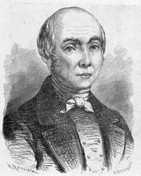 Retrato de Charles Dallery (1754 - 1835), - em "Álbum de Ciências; ilustres estudiosos; Grandes Descobertas" 1896.