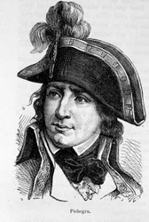 Retrato de Charles Pichegru, General Francais (1761-1804) - em "L
