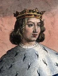 Retrato de Charles V da França, chamado o sábio (1338-1380), rei da França.