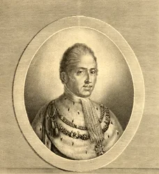 Retrato de Carlos X (1757-1826) Rei da França e Navarra