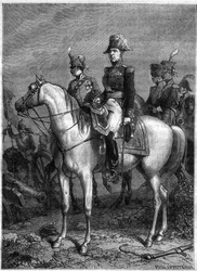 Retrato de Claude Victor Perrin, chamado Victor - marechal do Império (1807), nomeado Duque de Bellune em 1808 - em "Histoire de l