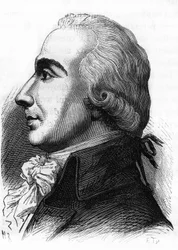 Retrato de Dominique Joseph Garat (1749-1833) Advogado, jornalista e filósofo francês,