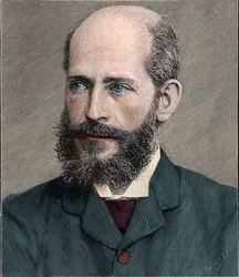 Retrato de Ferdinand James Anselm Freiherr von Rothschild (1839-1898), coletor de arte inglês. 1898