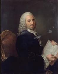 Retrato de François Quesnay (1694-1774), médico de Luís XV e fisiocrata, depois de 1743 (óleo sobre tela)