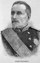 Retrato do General Bonnemain - em "L