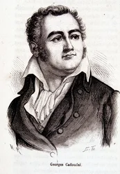Retrato de Georges Cadoudal - gravura